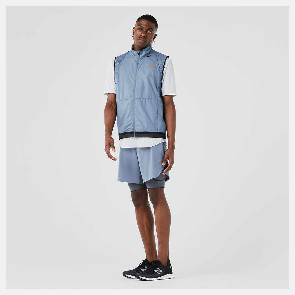 Ocean Grey PMV Portable Jacket New Balance Clothing