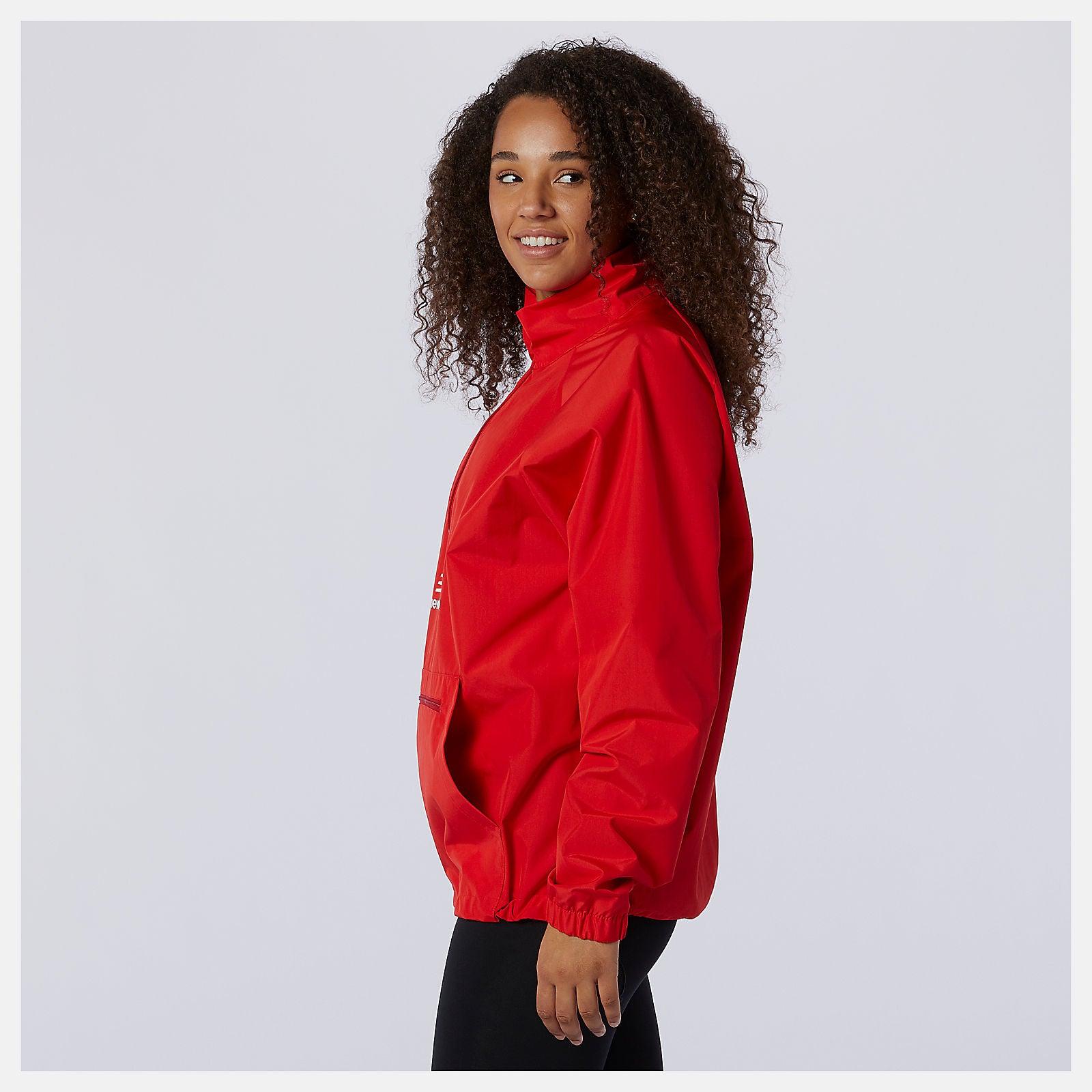 Team Red Inline NB Essential Anorak New Balance Clothing