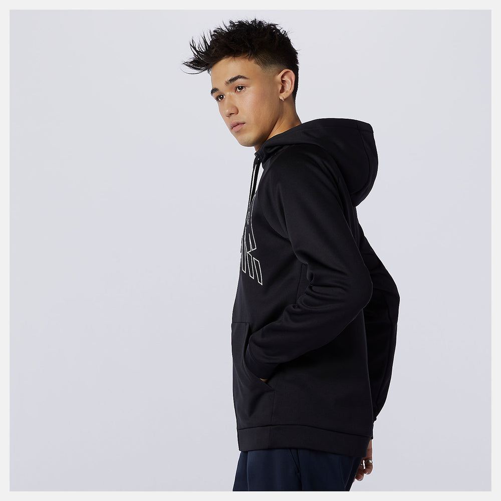 Black Tenacity Performance Fleece Full Zip New Balance Clothing