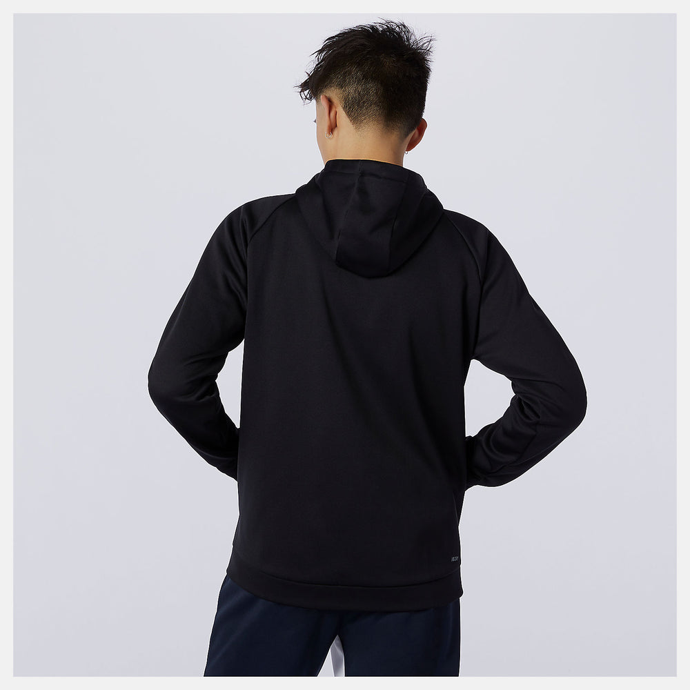 Black Tenacity Performance Fleece Full Zip New Balance Clothing