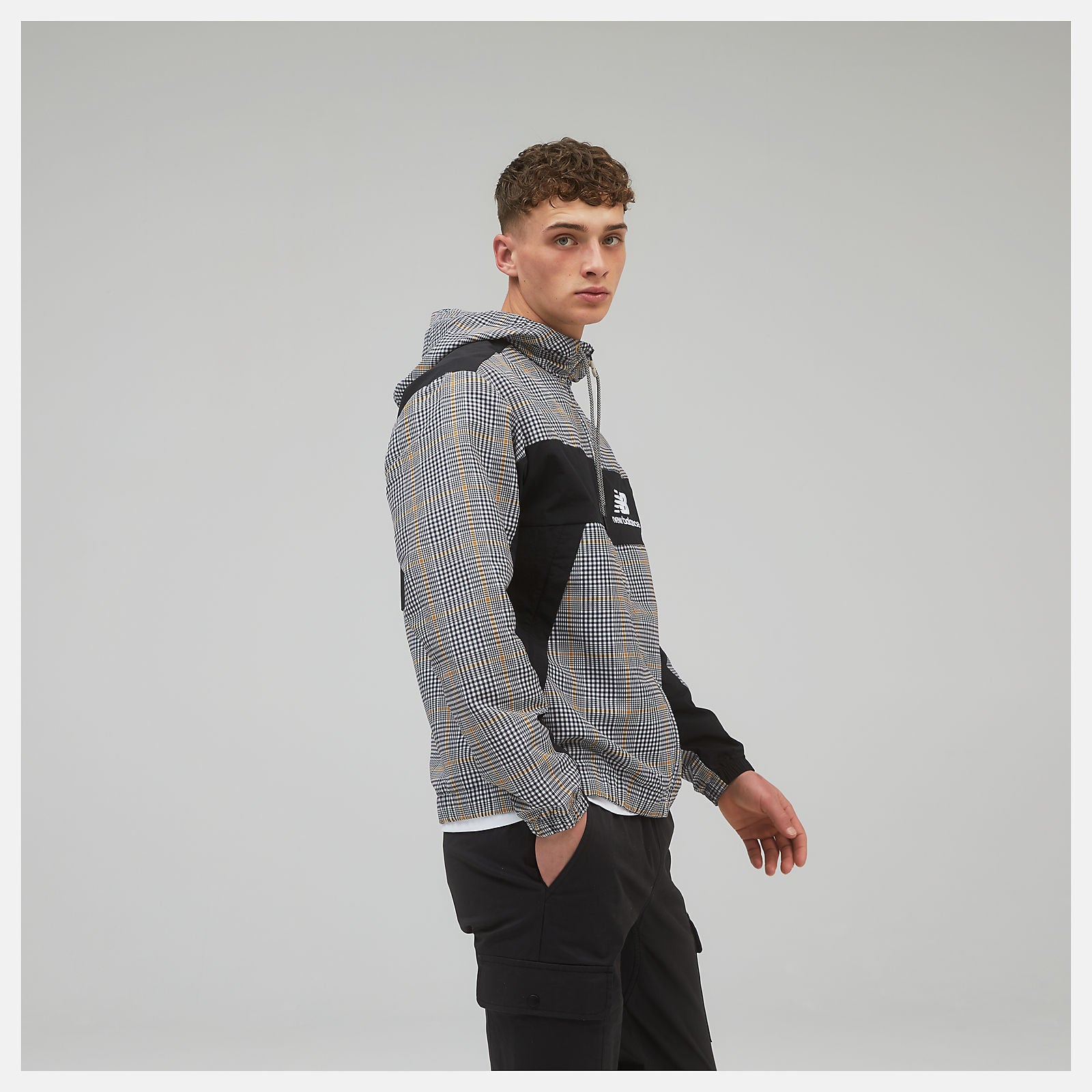 Timberwolf NB Athletics Higher Learning Windbreaker AOP New Balance Clothing