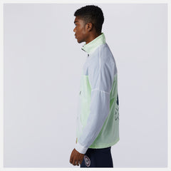 Bleached Lime Glo NB Essentials NBX Jacket New Balance Clothing