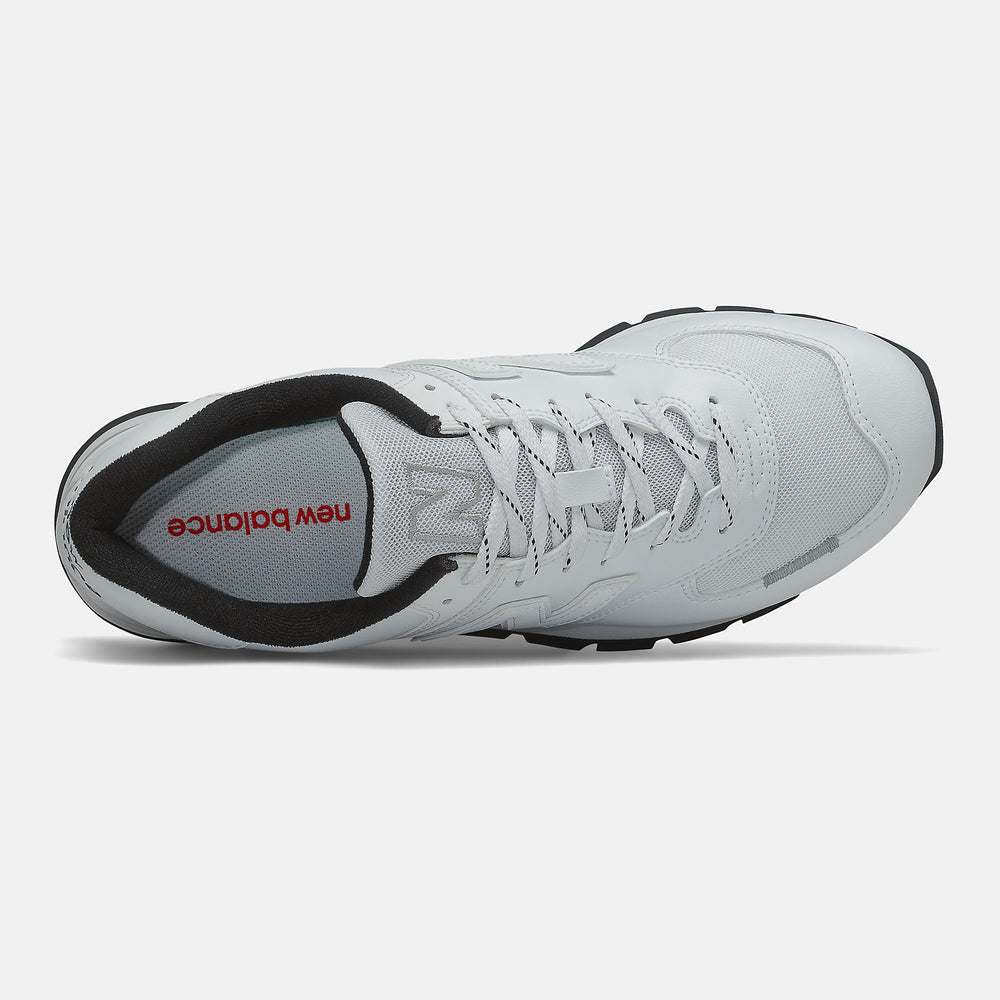 White/Black 574 Rugged New Balance Shoes