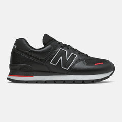 Black/Velocity Red 574 Rugged New Balance Shoes
