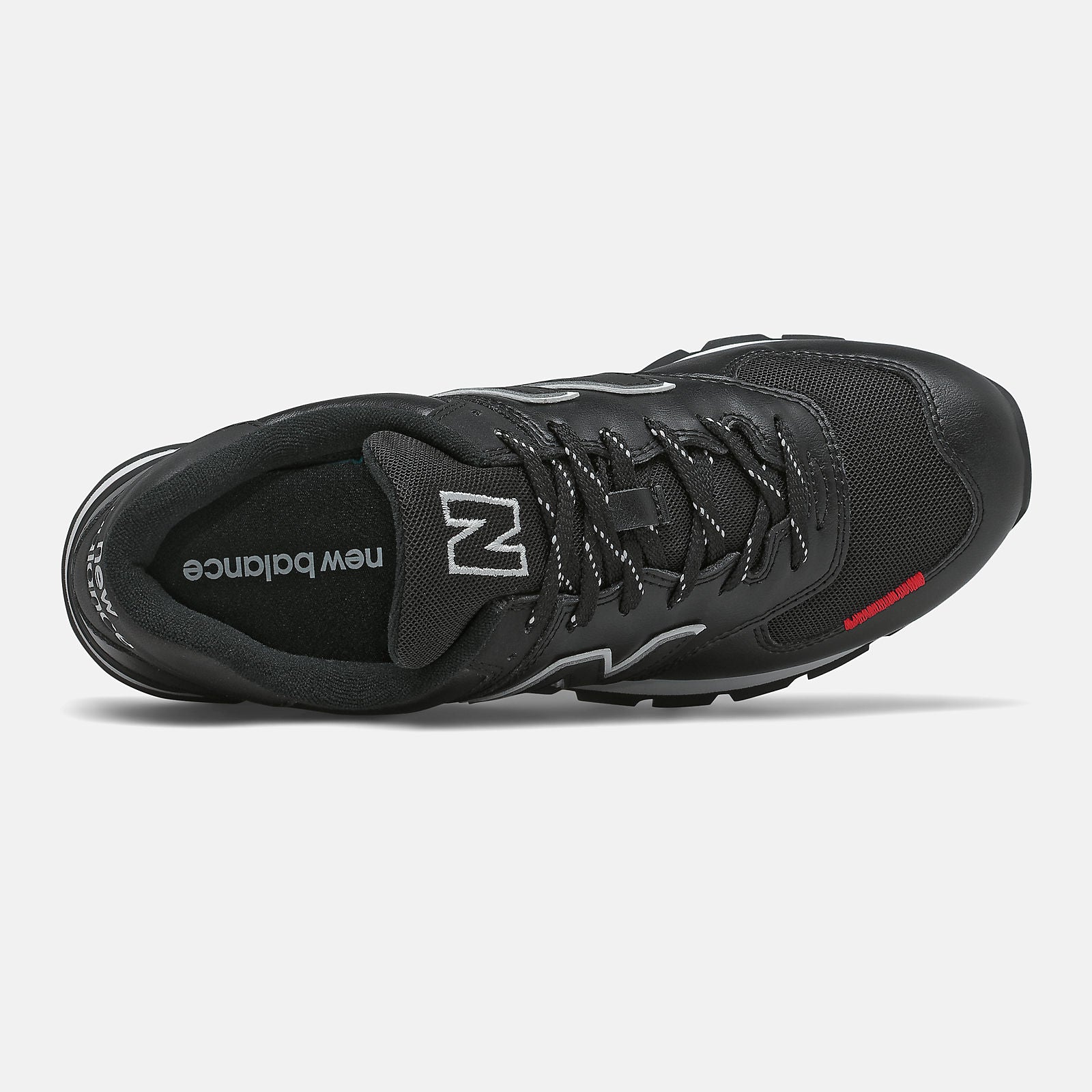 Black/Velocity Red 574 Rugged New Balance Shoes