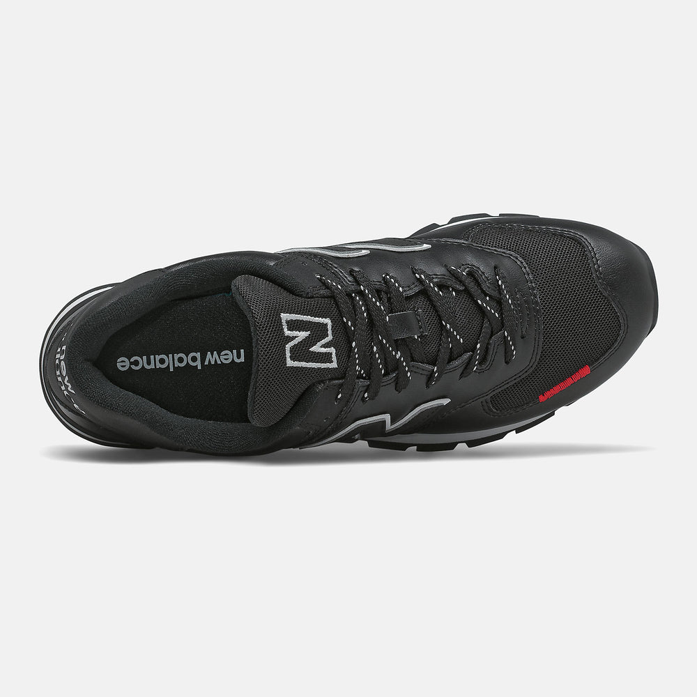 Black/Velocity Red 574 Rugged New Balance Shoes