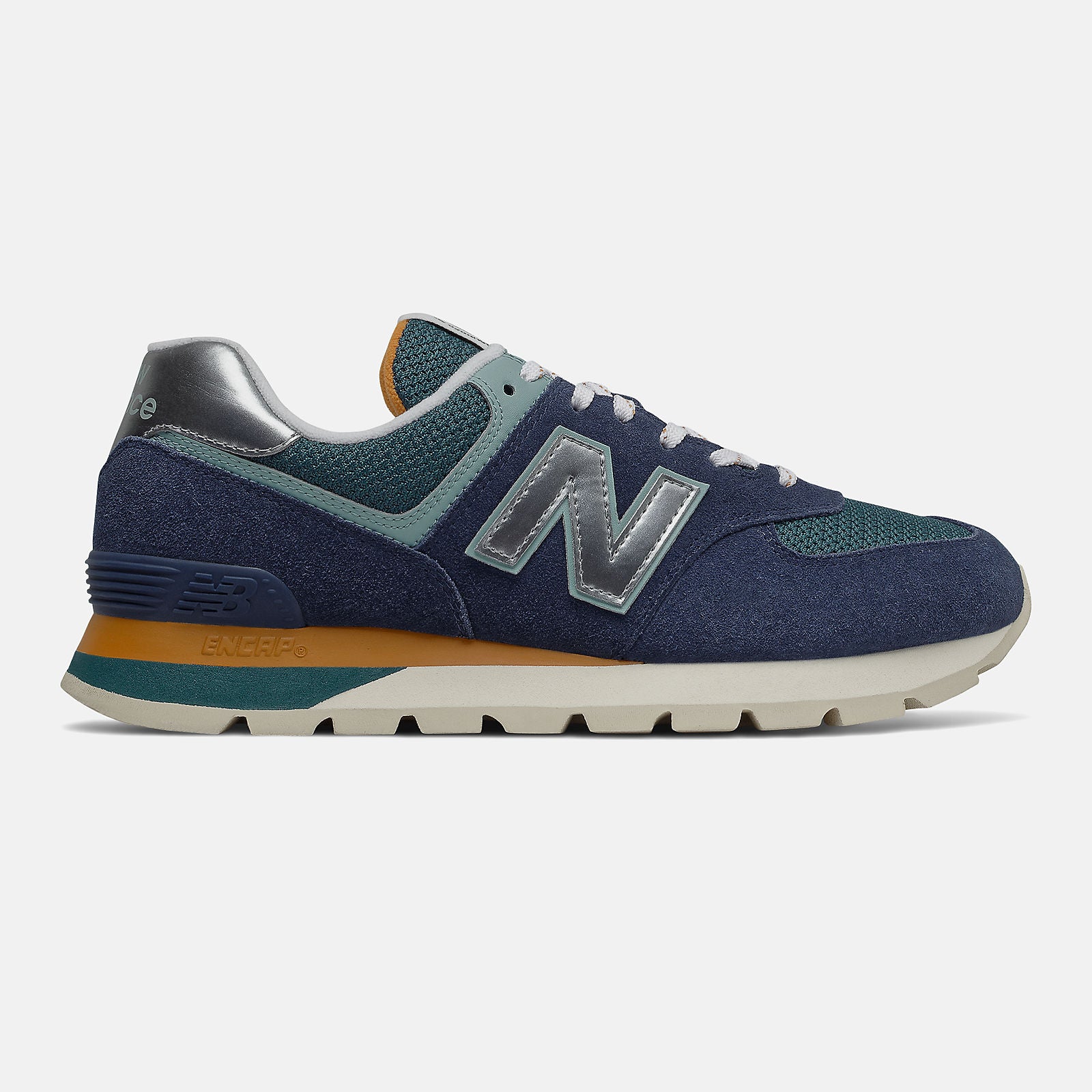Natural Indigo/Teal 574 Rugged New Balance Shoes