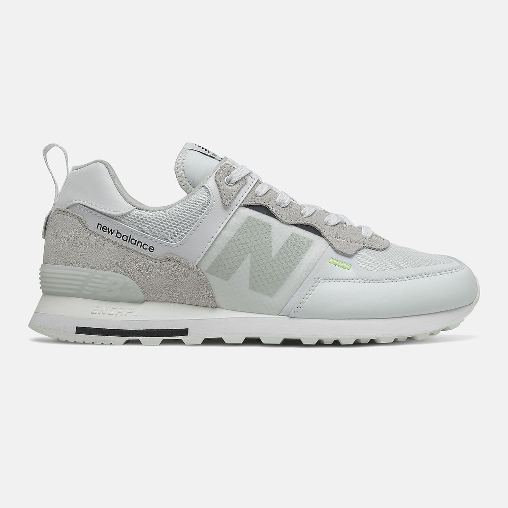 White/Summer Fog 574 New Balance Shoes