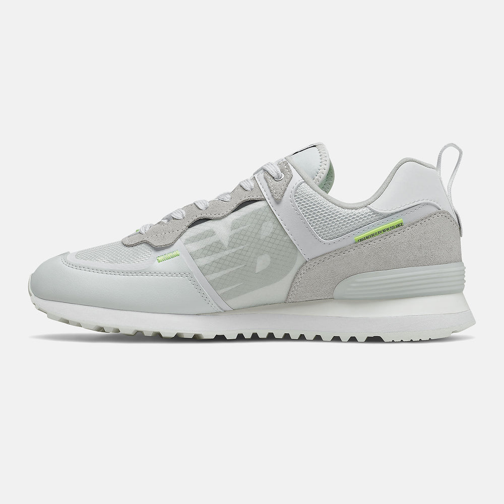 White/Summer Fog 574 New Balance Shoes