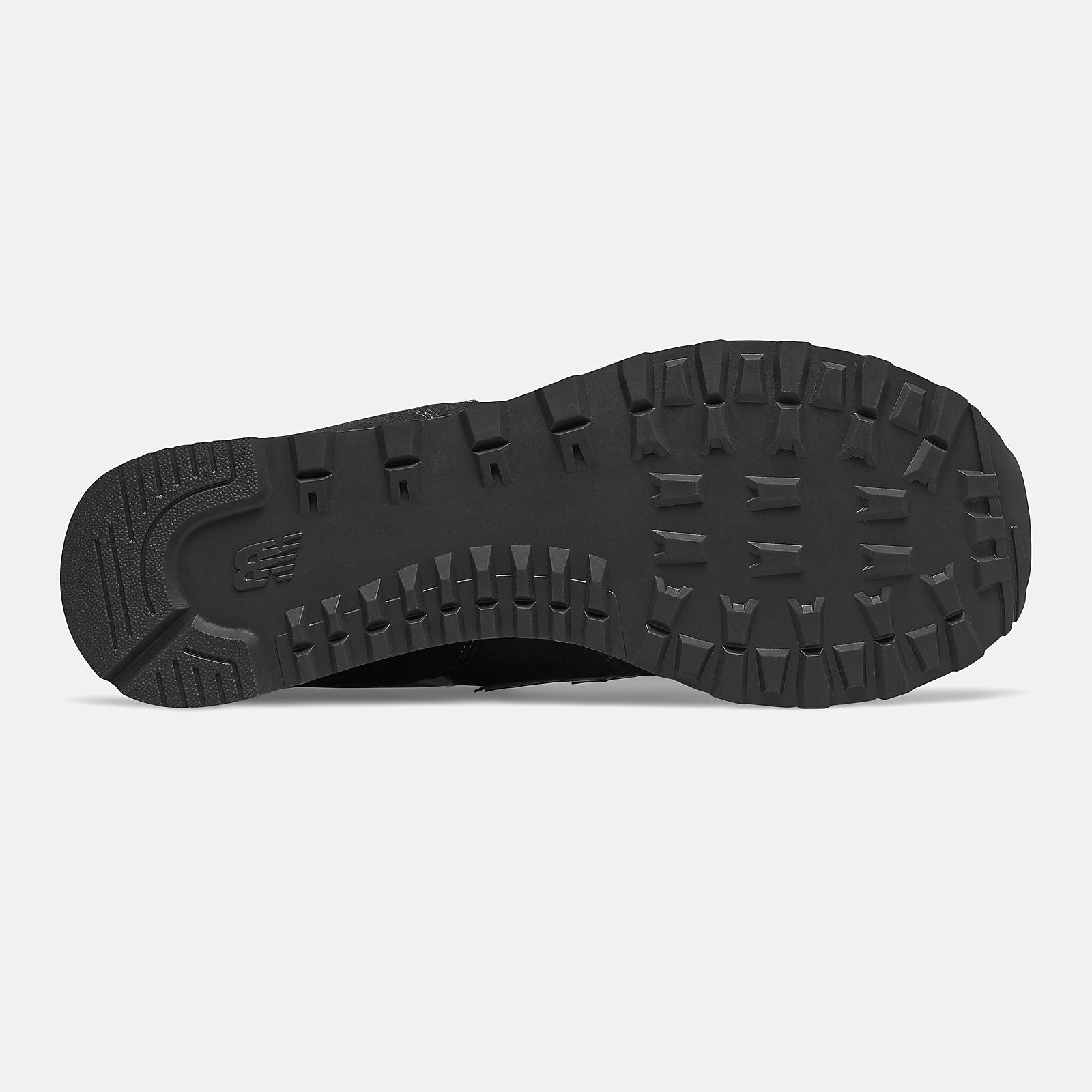 Black/NB Scarlet 574 New Balance Shoes