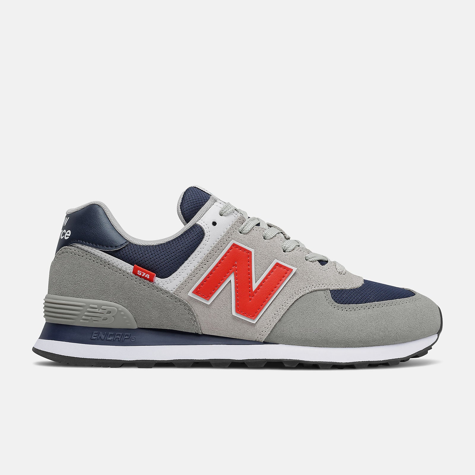 Marblehead/Velocity Red 574 New Balance Shoes