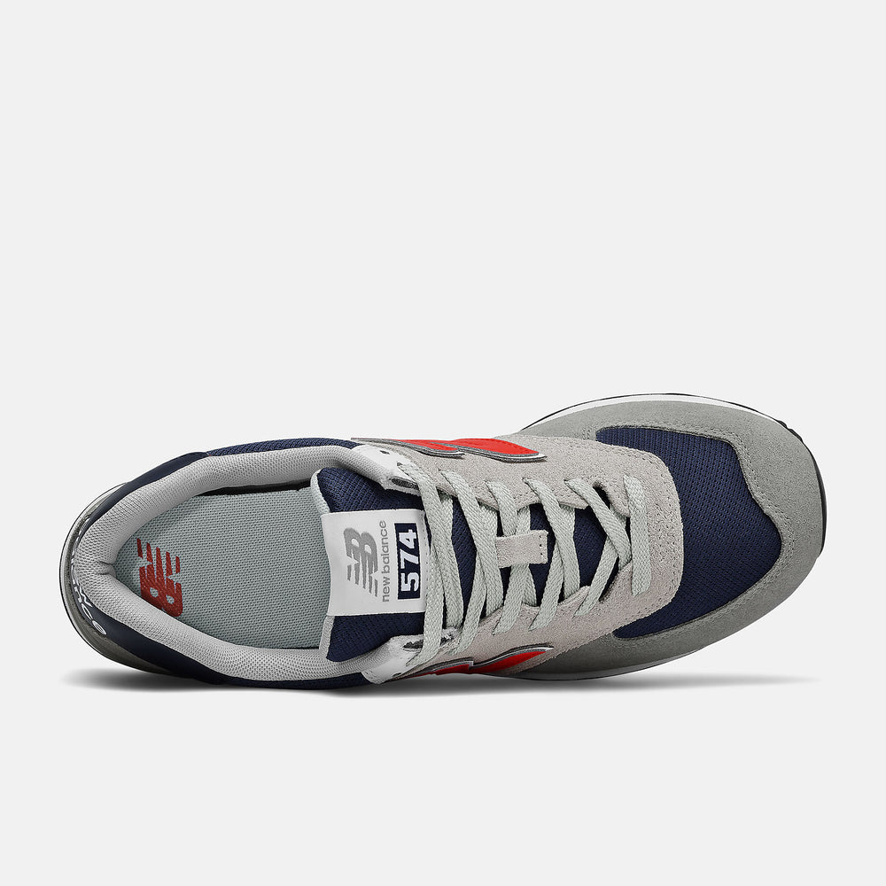 Marblehead/Velocity Red 574 New Balance Shoes
