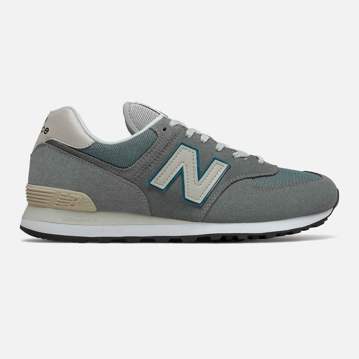 Grey/Sky Blue 574 New Balance Shoes