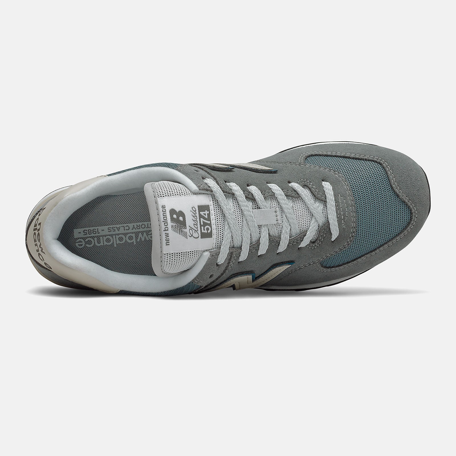 Grey/Sky Blue 574 New Balance Shoes
