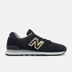 Navy 574 New Balance Shoes