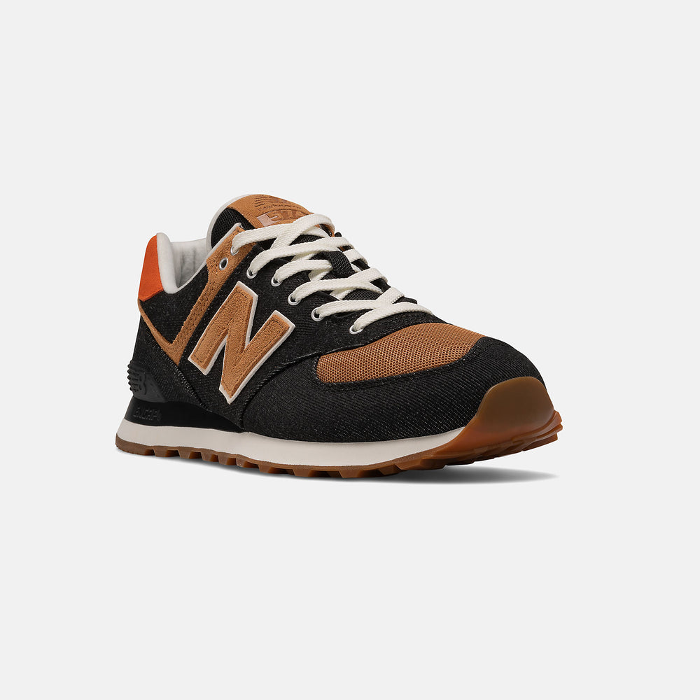 Black/Faded Workwear 574 New Balance Shoes