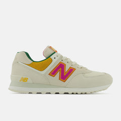 Cream/Pink 574 New Balance Shoes