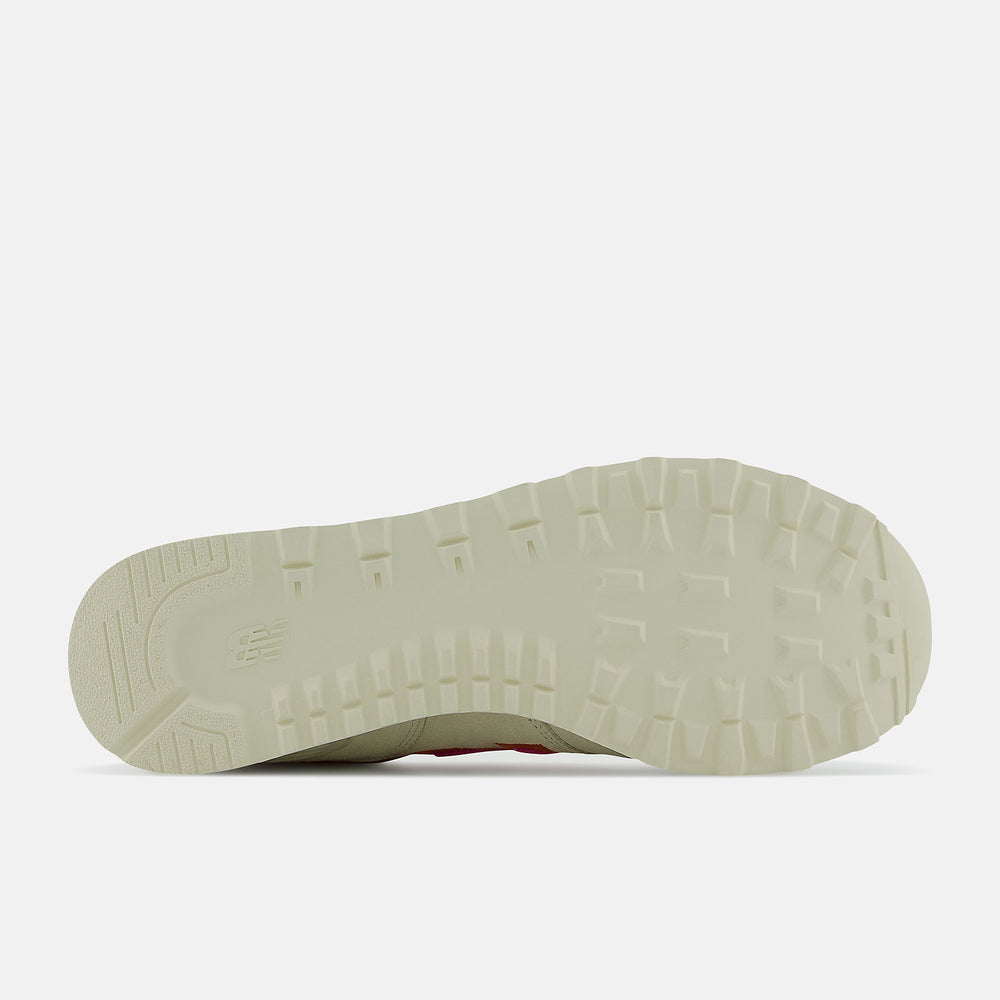 Cream/Pink 574 New Balance Shoes