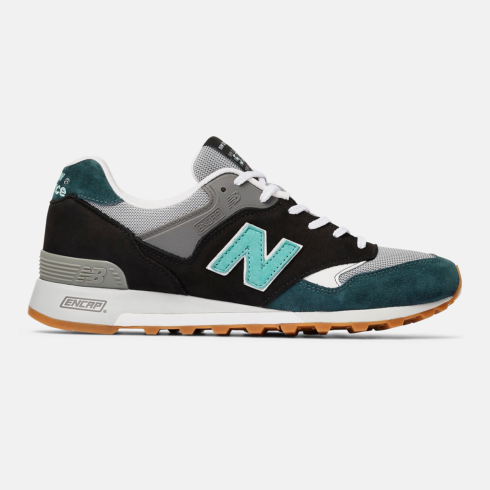 Black/Grey Made in UK 577 New Balance Shoes