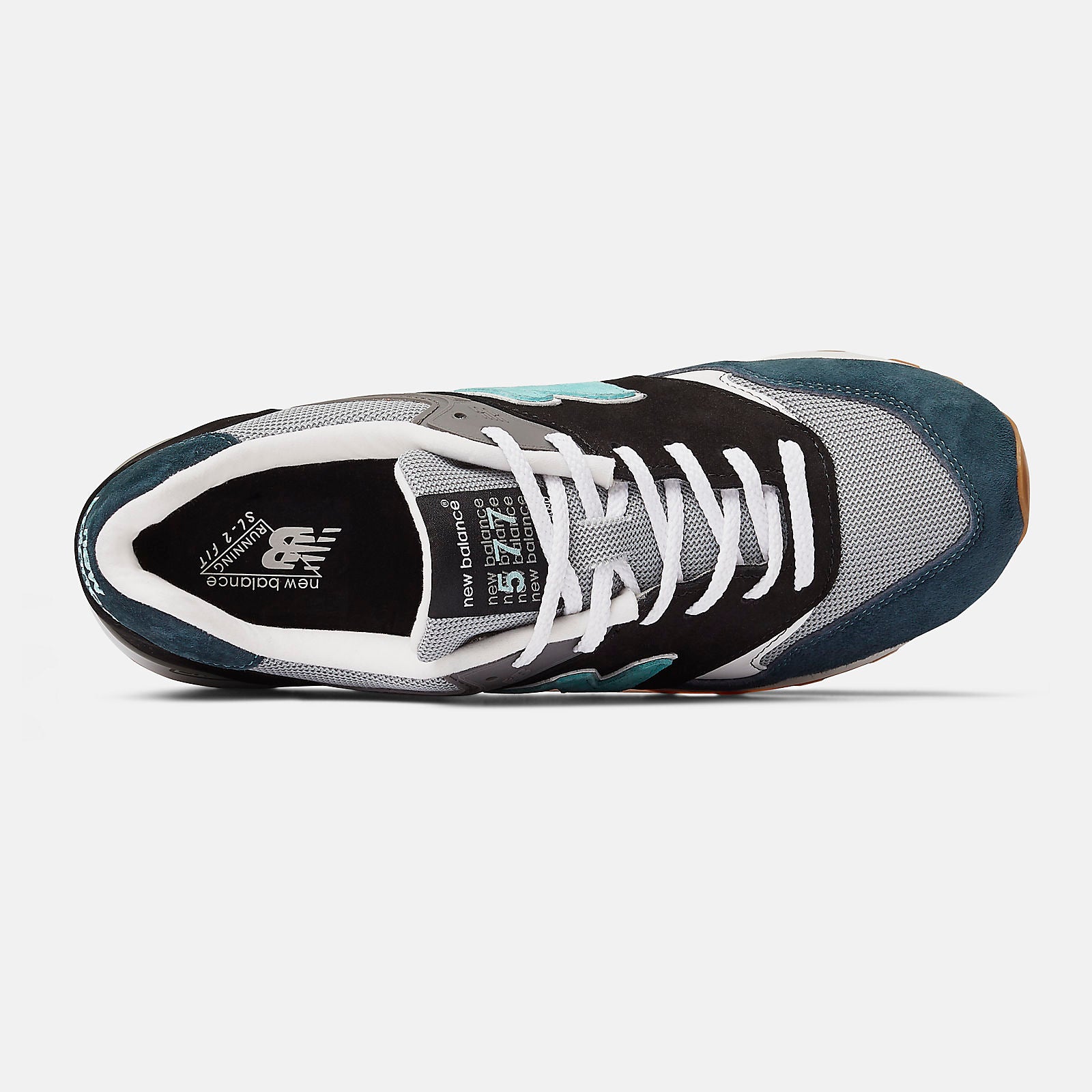 Black/Grey Made in UK 577 New Balance Shoes