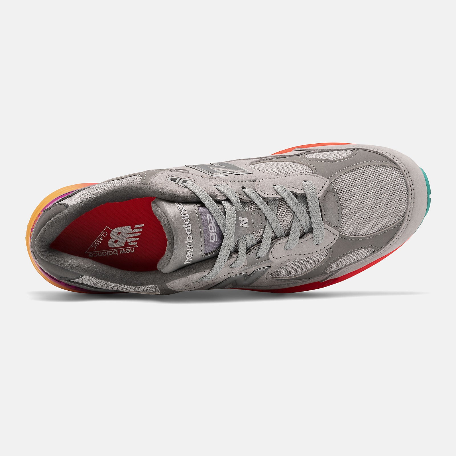 Grey/Silver Made US 992 New Balance Shoes