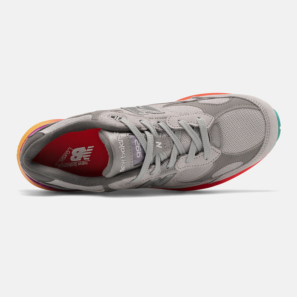 Grey/Silver Made US 992 New Balance Shoes