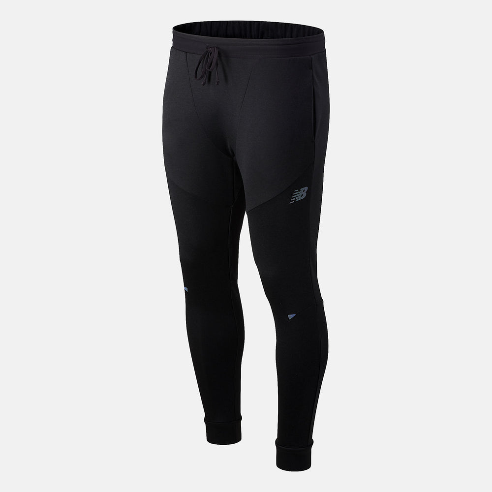 Black Heather Q Speed Run Pant New Balance Clothing