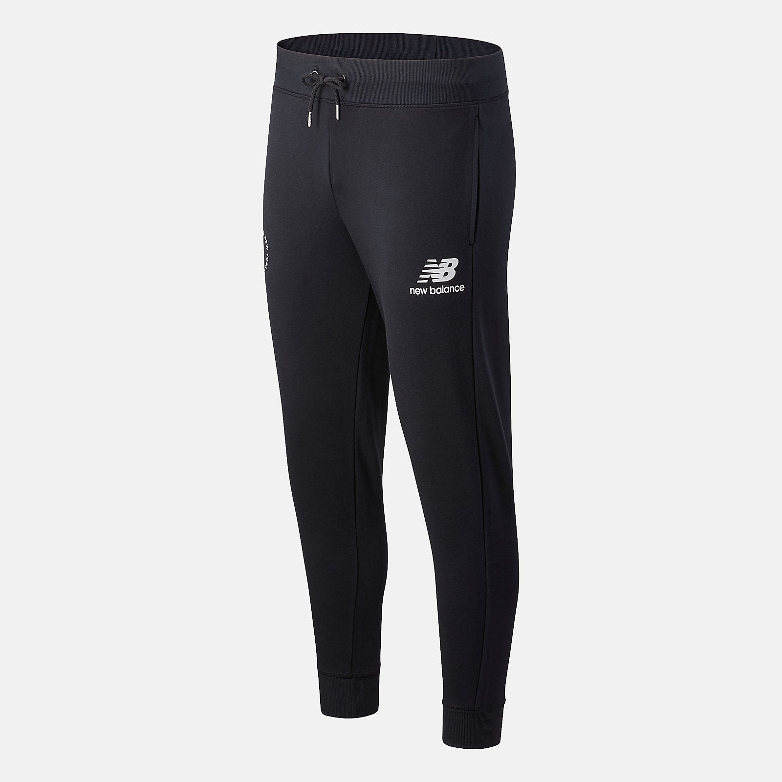Black NYC Marathon Essentials Stacked Logo Sweatpant New Balance Clothing