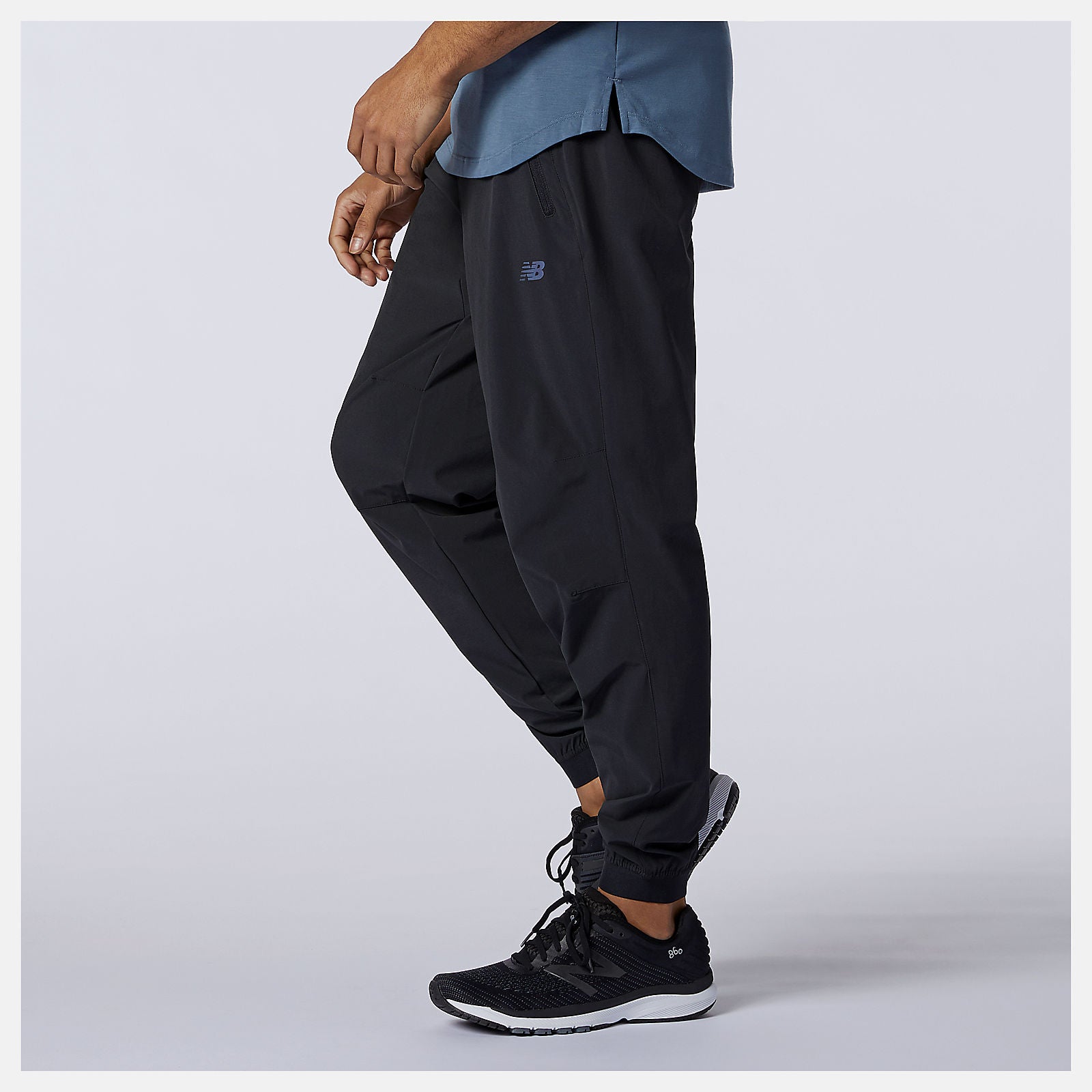 Black Fortitech Woven Pant New Balance Clothing