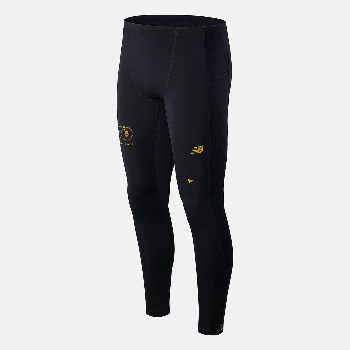 Black NYC Marathon Training Impact Run Tight New Balance Clothing