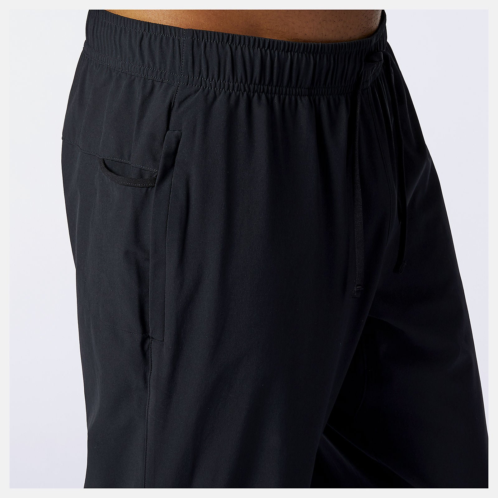 Black Impact Run Woven Pant New Balance Clothing