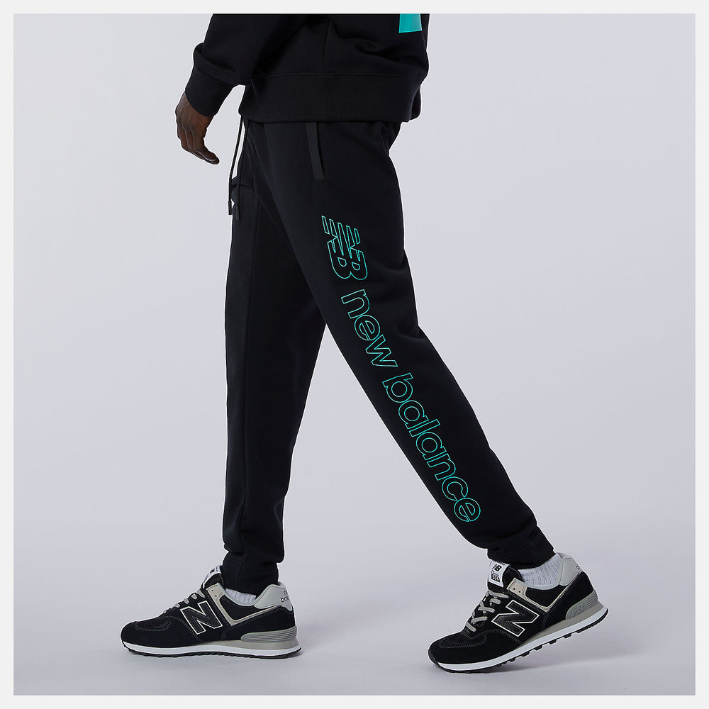Black NB Sport Style Optiks Pant New Balance Clothing