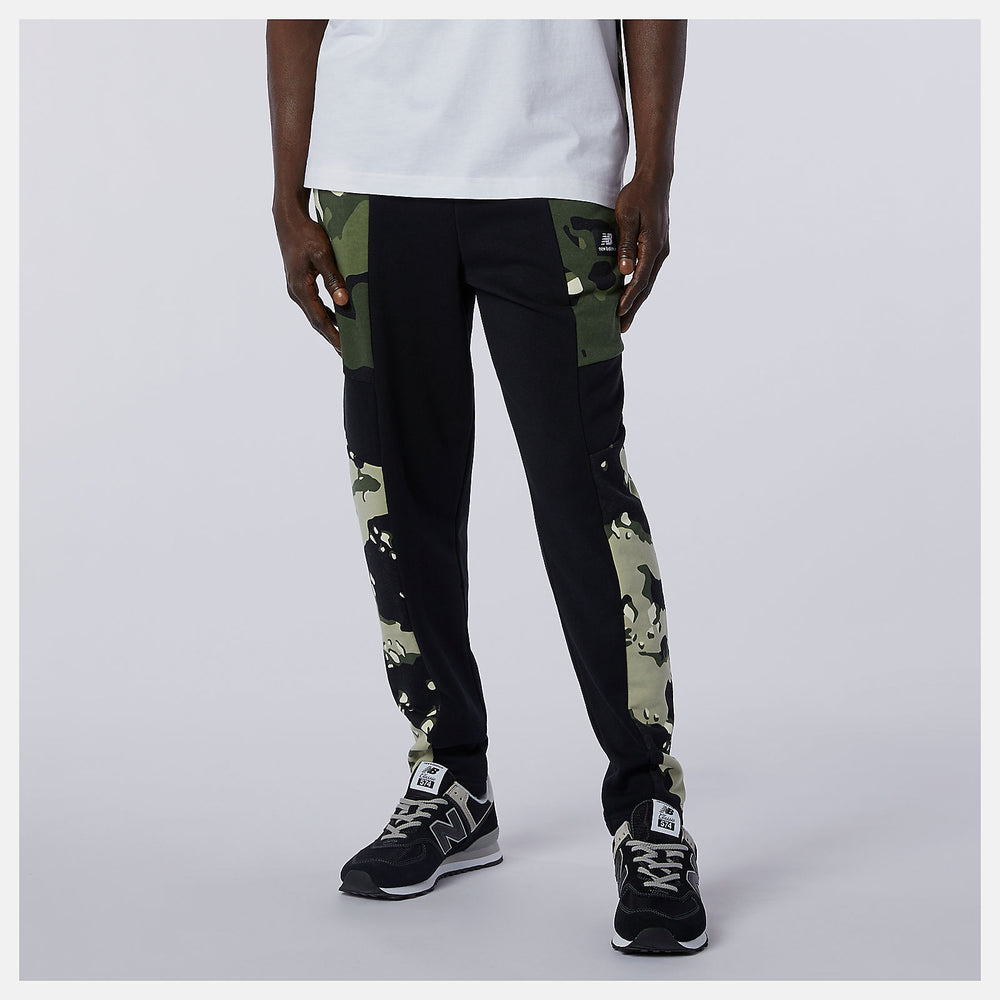 Black/Magnet NB Essential Camo Sweatpant New Balance Clothing