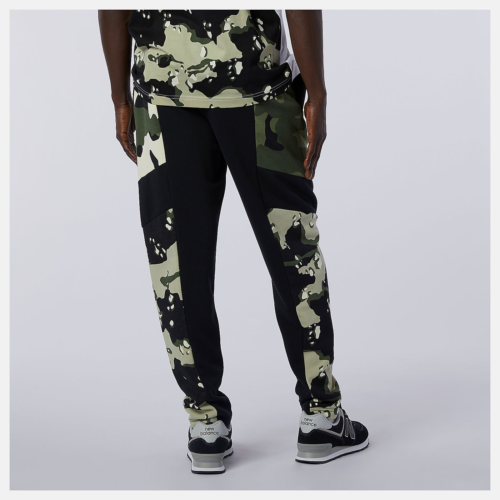Black/Magnet NB Essential Camo Sweatpant New Balance Clothing