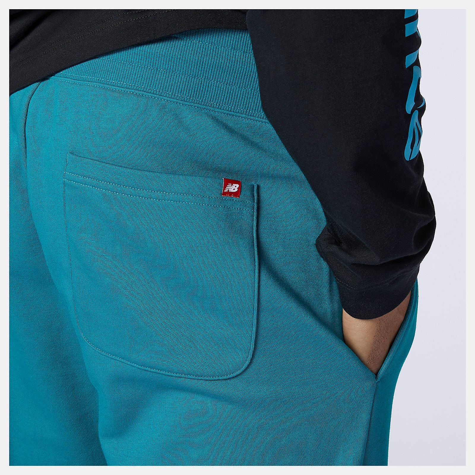 Team Teal NB Essentials Embroidered Pant New Balance Clothing
