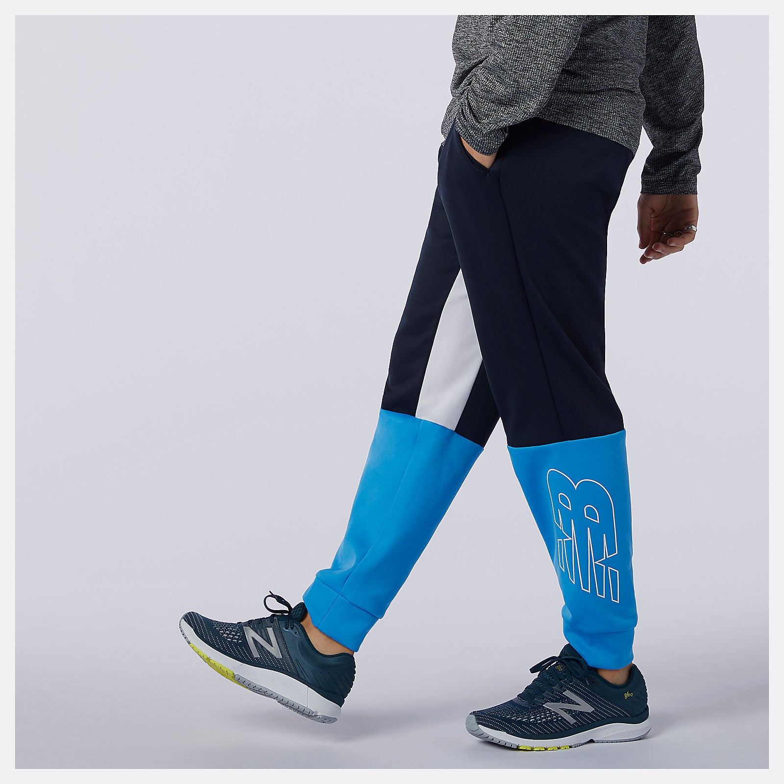 Eclipse Tenacity Performance Fleece Blocked Pant New Balance Clothing