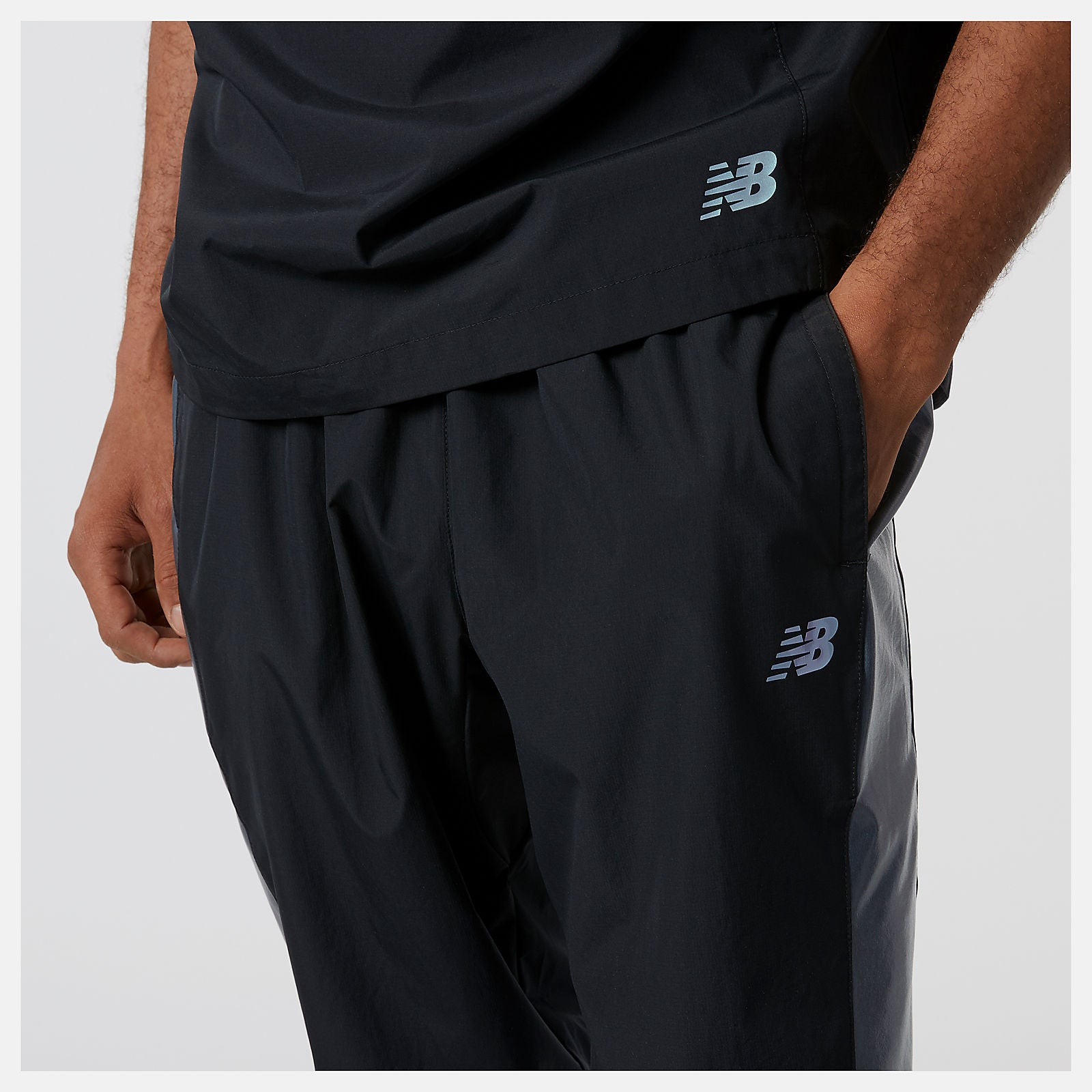 Black Syd Warm Up Pant New Balance Clothing
