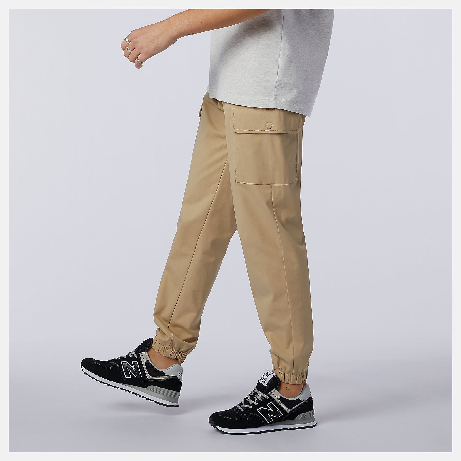 White NB Athletics Woven Cargo Pant New Balance Clothing