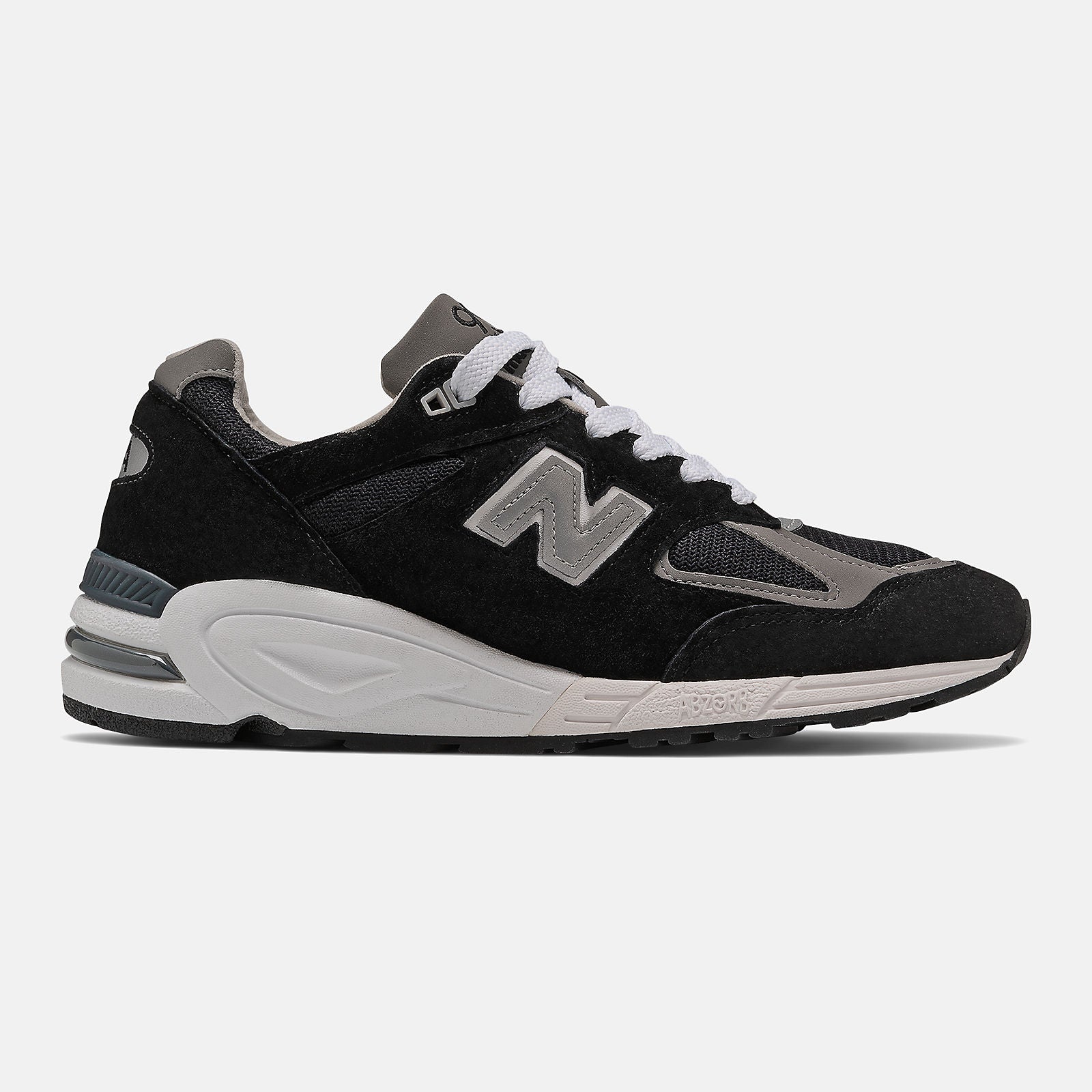 Black/White Made IN US 990v2 New Balance Shoes