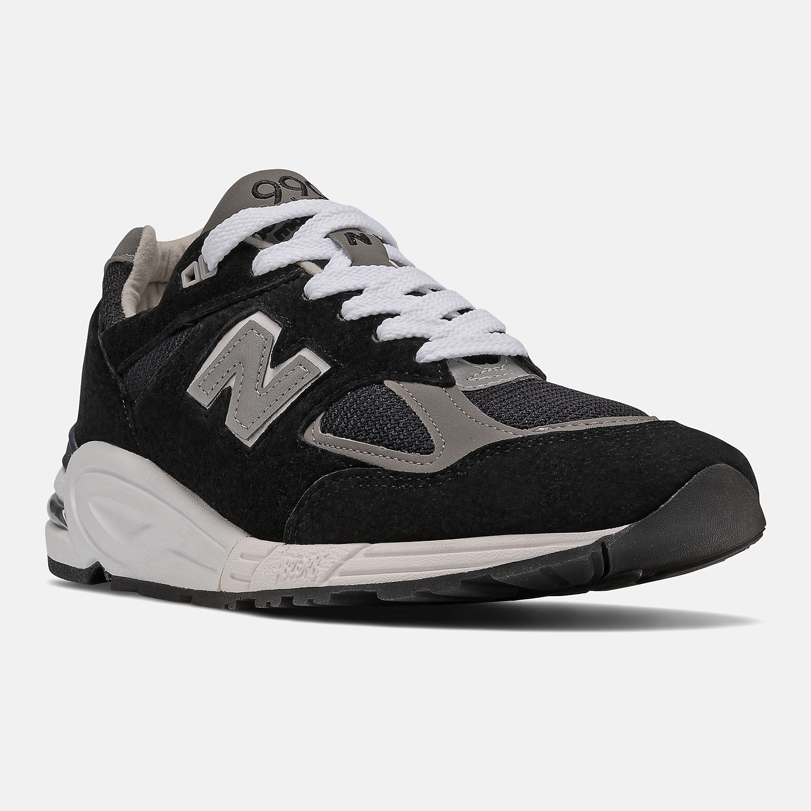 Black/White Made IN US 990v2 New Balance Shoes