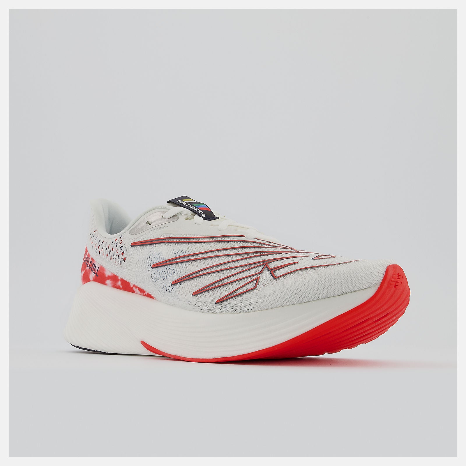 White/Neo Flame FuelCell RC Elite v2 New Balance Shoes