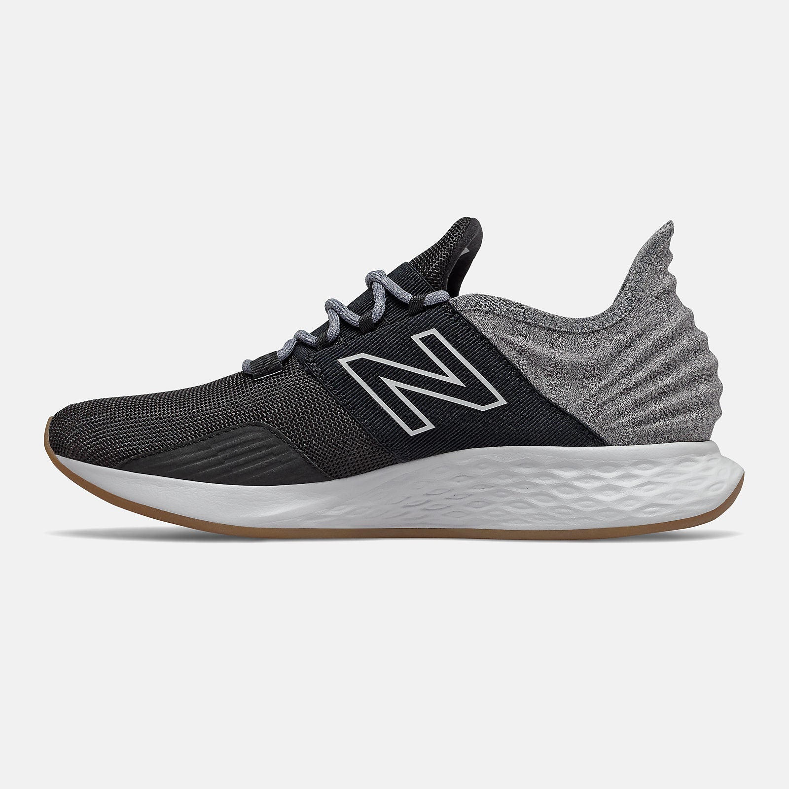 Black/Light Aluminum Fresh Foam Roav Tee Shirt New Balance Shoes