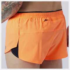 Citrus Punch Impact Run 3 Inch Split Short New Balance Clothing