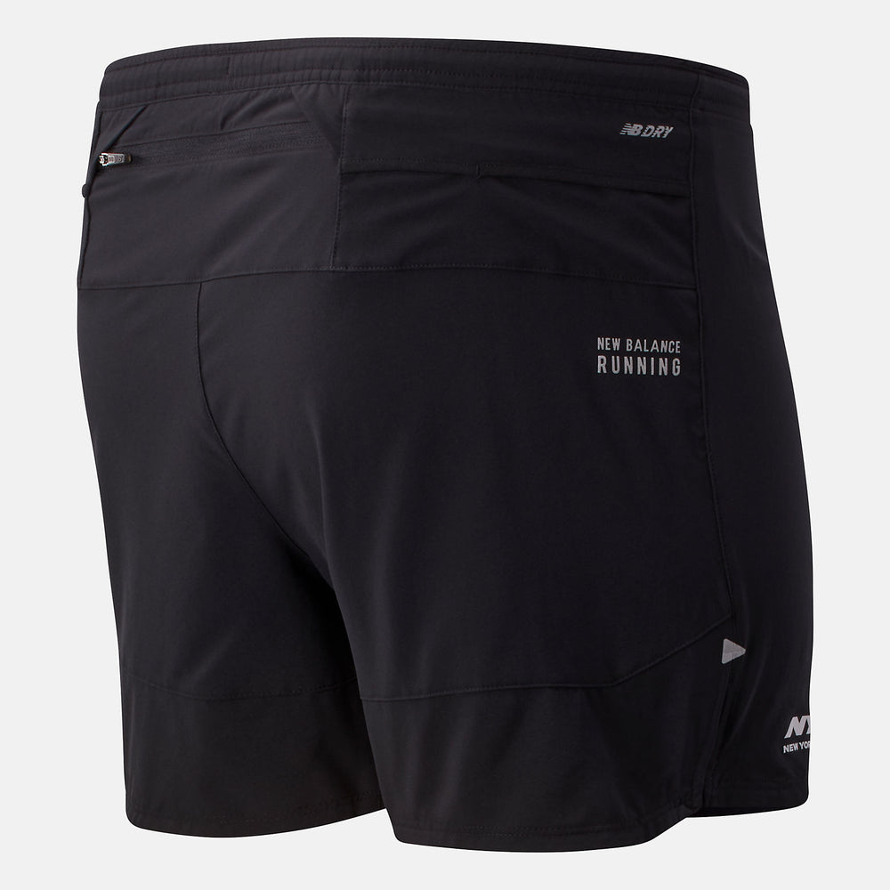 Black RFL Impact Run 5 Inch Short New Balance Clothing