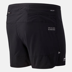 Black RFL Impact Run 5 Inch Short New Balance Clothing
