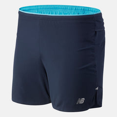 Eclipse Multi Printed Impact Run 5 Inch Short New Balance Clothing