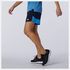 Helium Printed Impact Run 5 Inch Short New Balance Clothing
