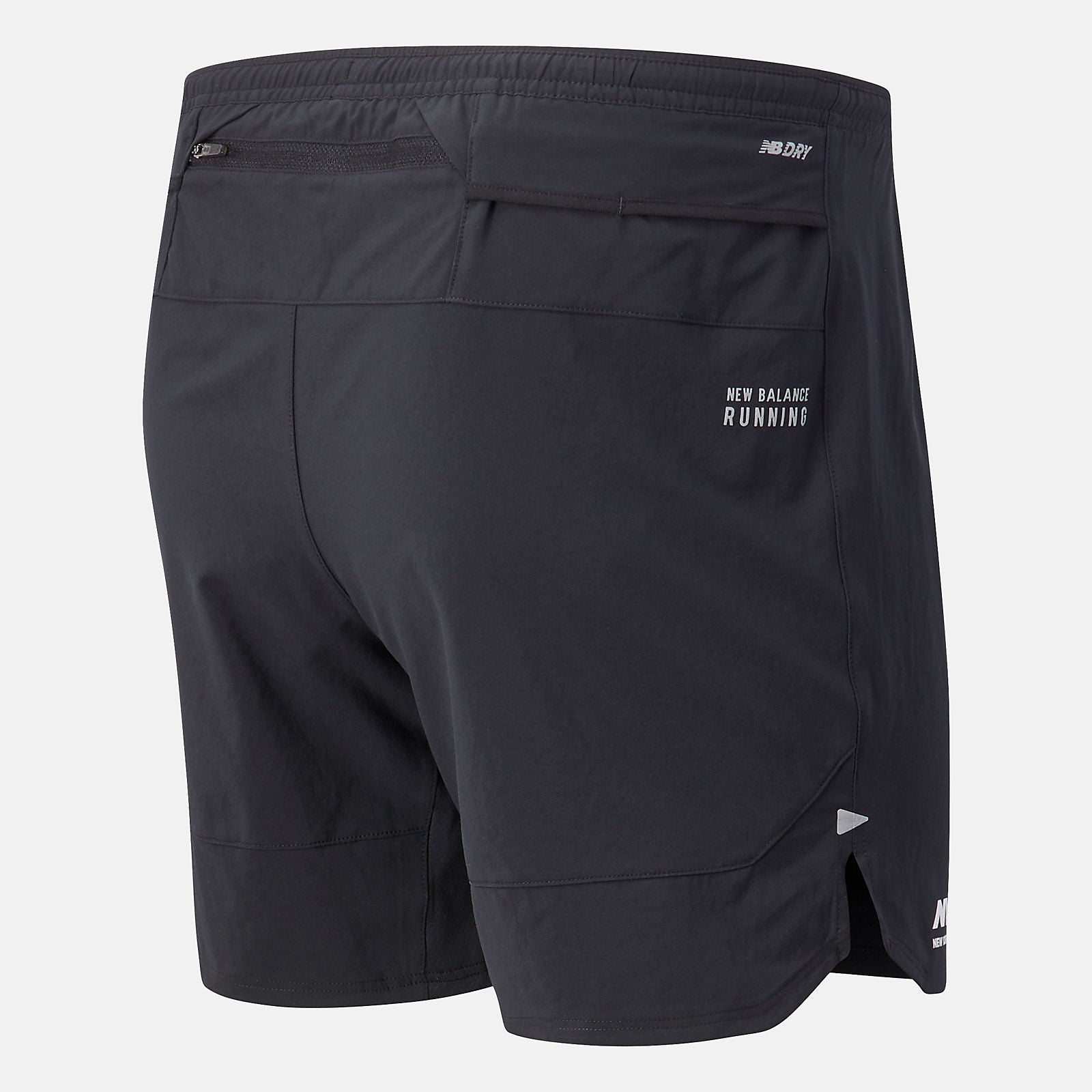 Black Run For Life Impact Run 7 inch Short New Balance Clothing