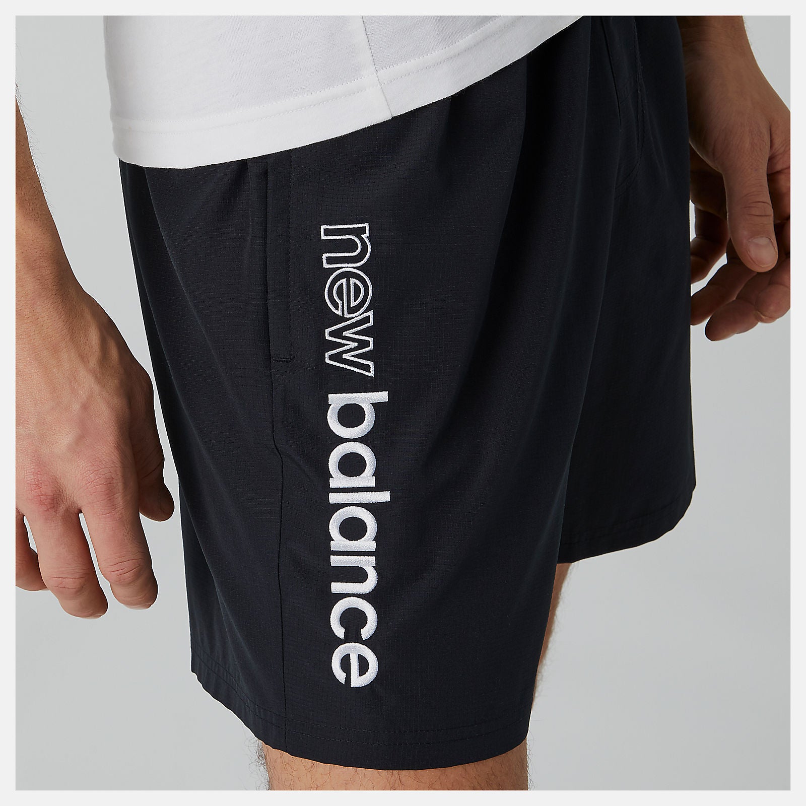 Black NB Athletics Wind Short New Balance Clothing