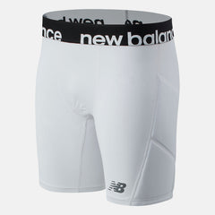 White Slider Short New Balance Clothing